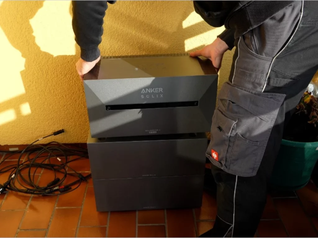 Anker Solix Solarbank 2 Pro aufbauen