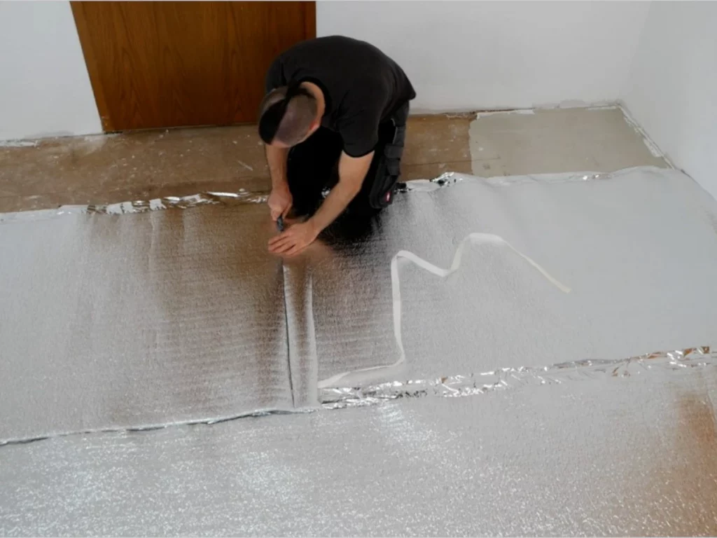 Trittschalldämmung richtig zuschneiden