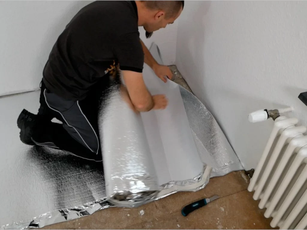 Trittschalldämmung richtig verlegen