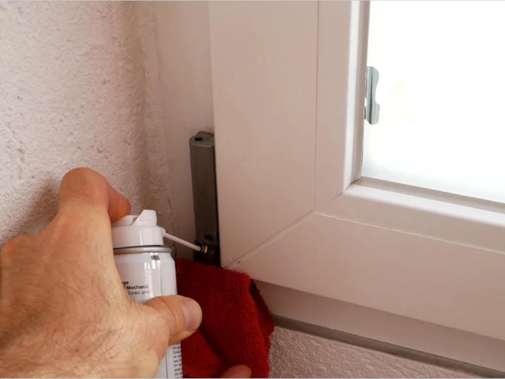 Beschlagsspray für Fenster