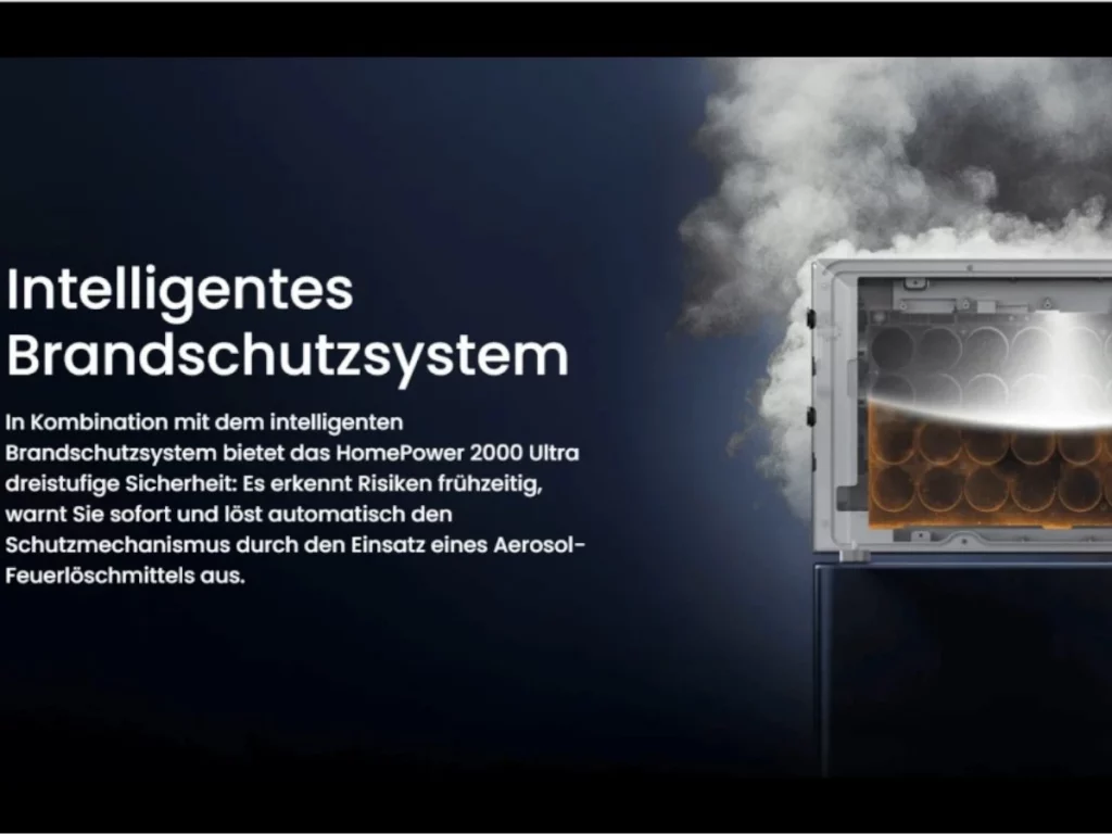 Jackery Brandschutzsystem