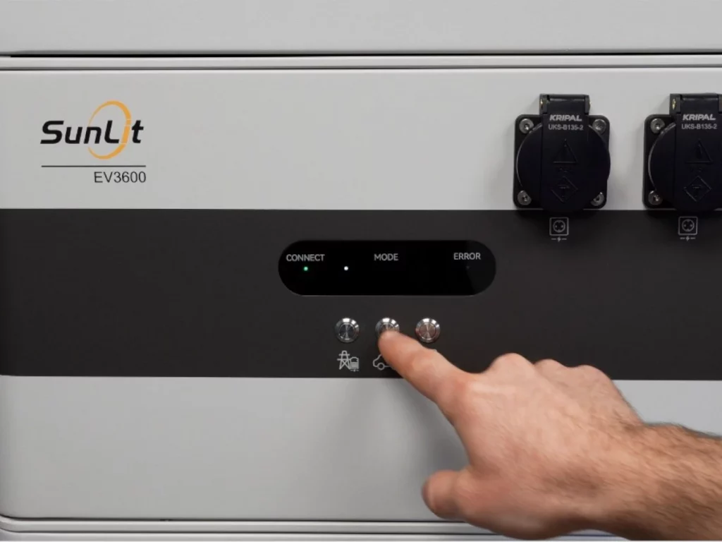 Ev3600 Modi einstellen