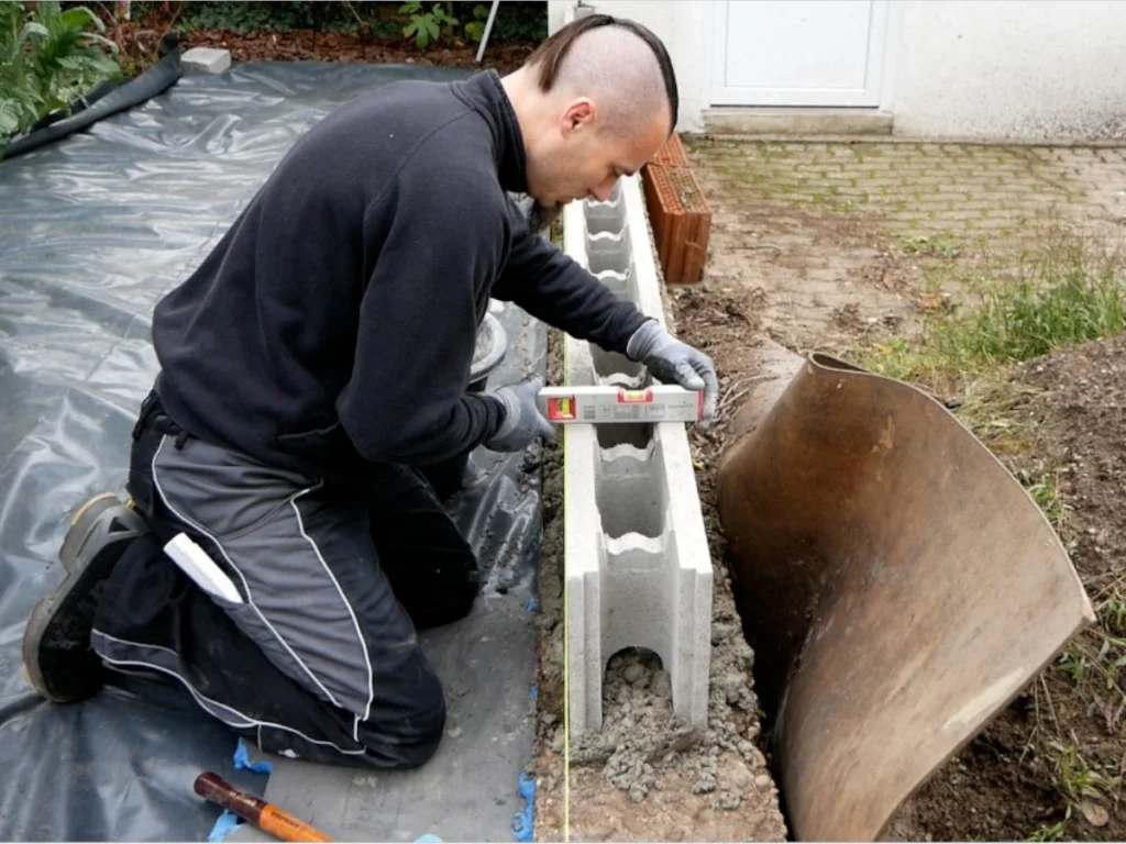 Schalungssteine setzen – Schritt-für-Schritt Anleitung