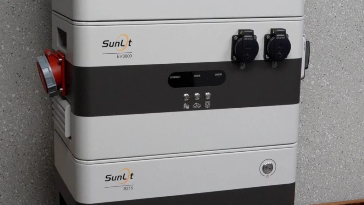 Sunlit EV3600: bidirektional, mit Notstrom & dynamischen Stromtarifen