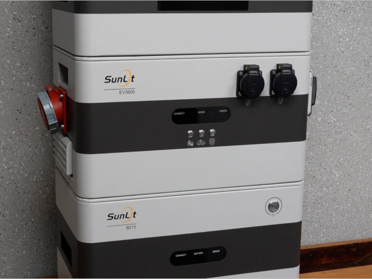 Sunlit EV3600: bidirektional, mit Notstrom & dynamischen Stromtarifen