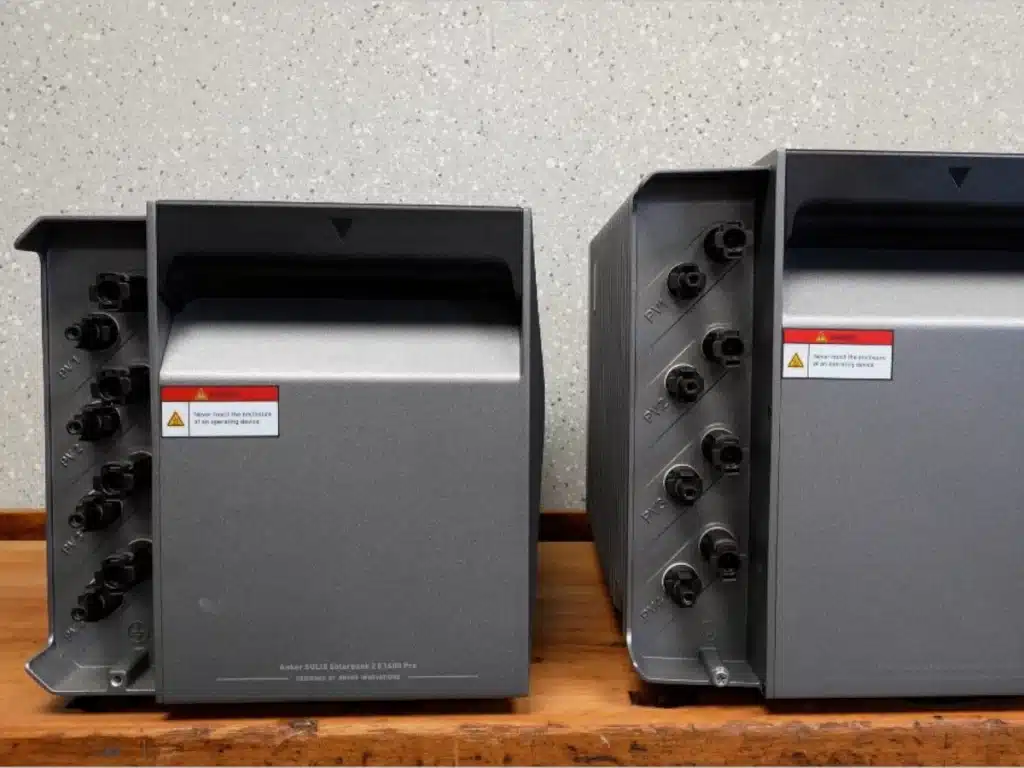 Anker Solix Solarbank Solaranschlüsse