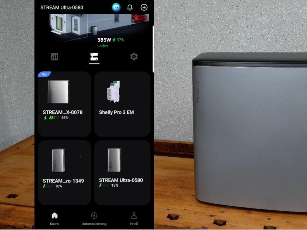 Ecoflow Stream Serie installieren
