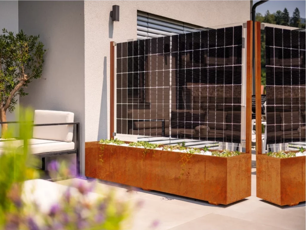 Solarpflanzkasten