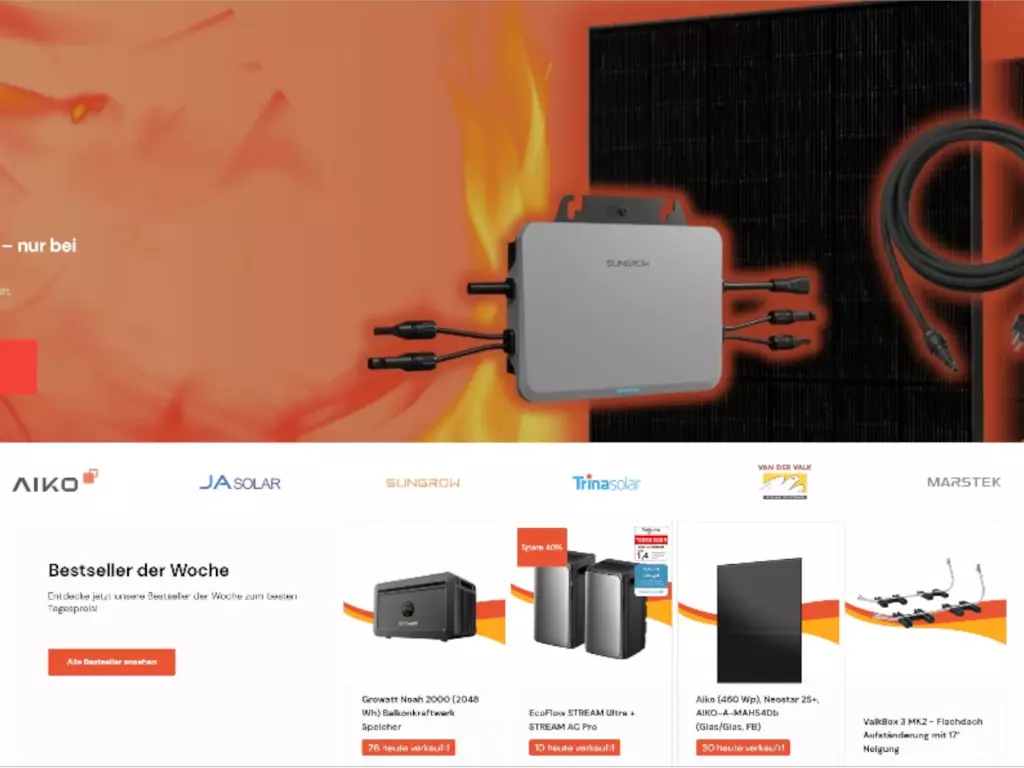 Solarburner Angebote