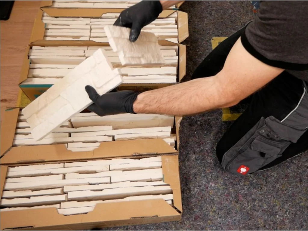 Wandverblender durchmischen