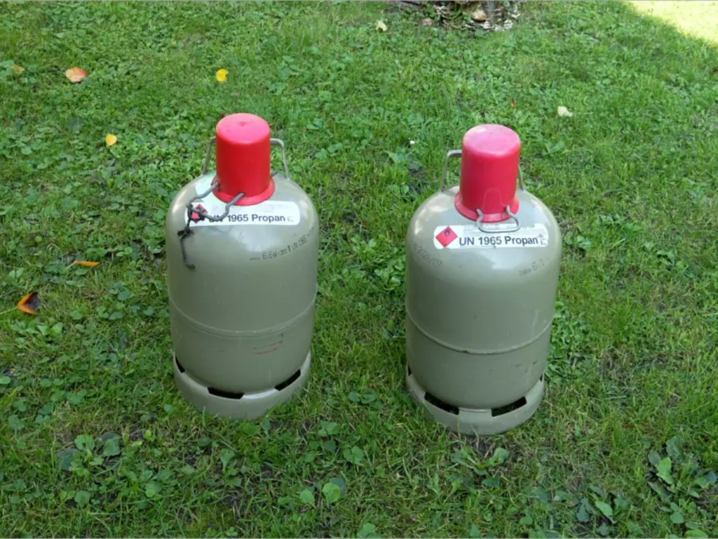 Gasflasche Füllstand